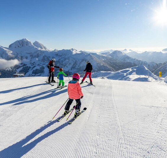 Skifahren für Jung und alt am Nassfeld